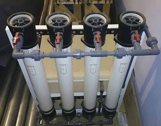 Sistemas de limpieza de membranas